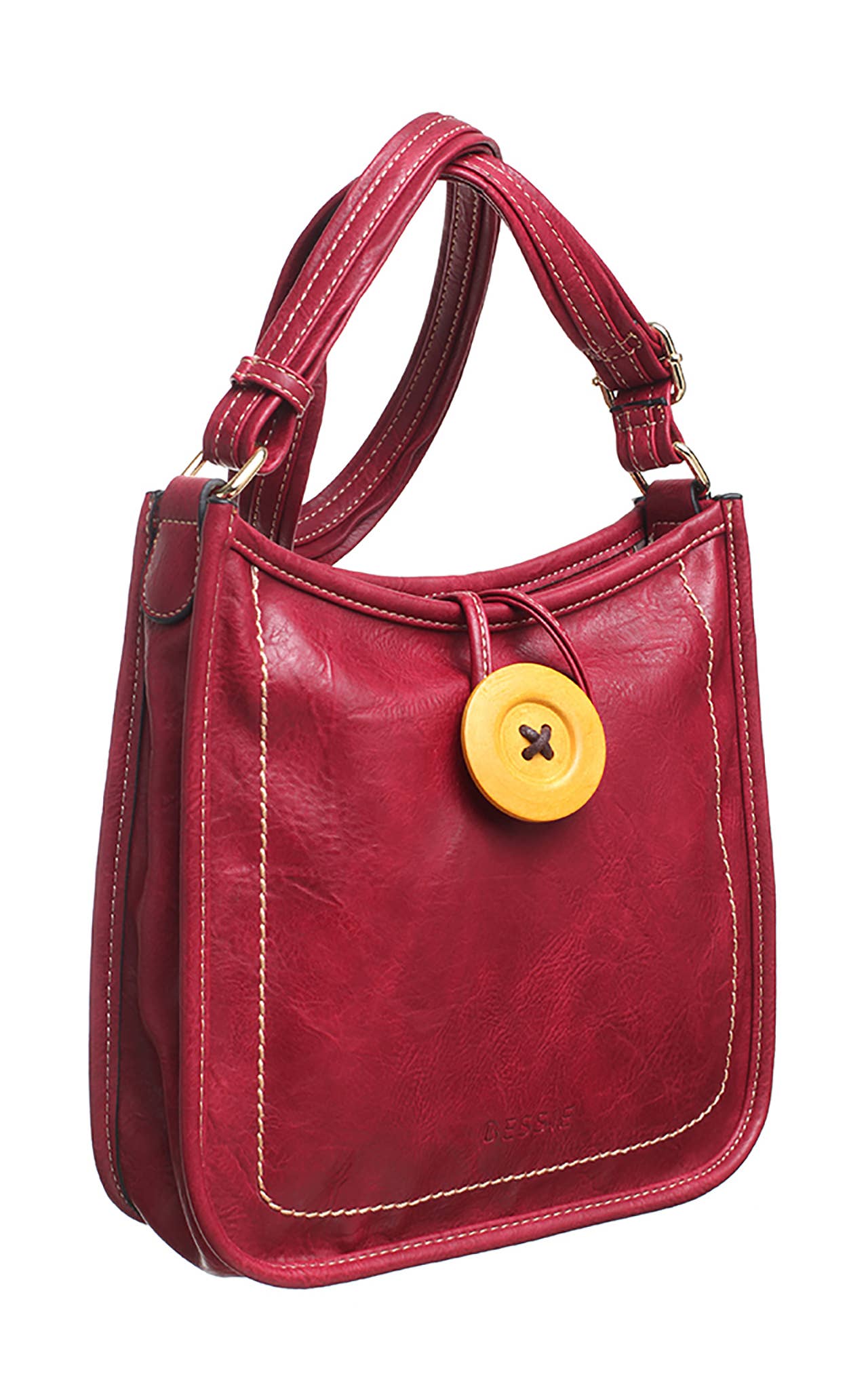 Retro Button Crossbody Bag - Pursenalities_uk