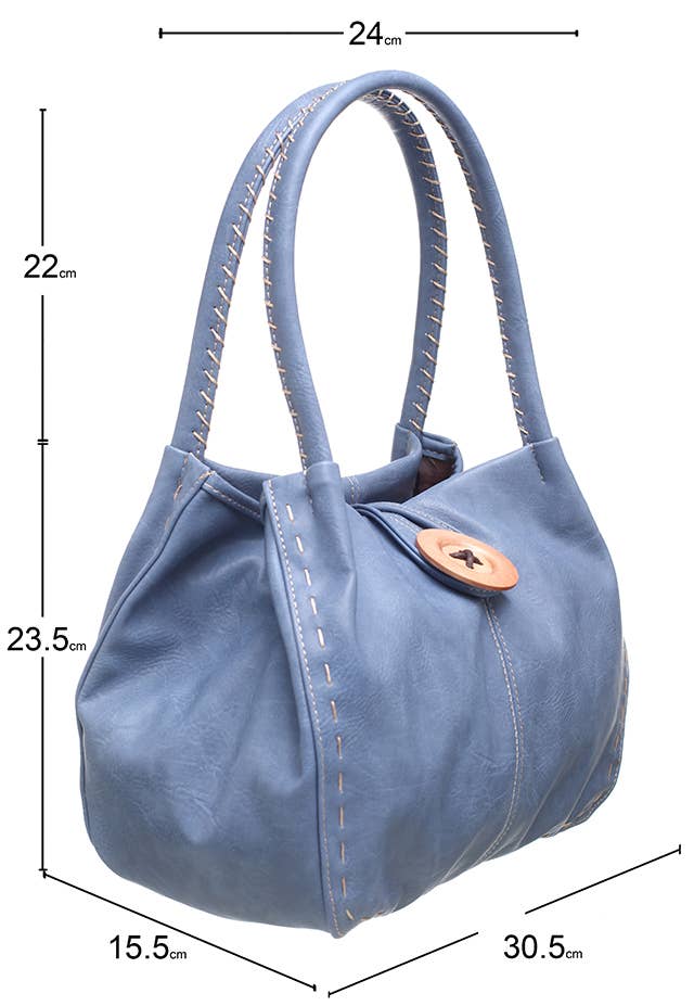 BESSIE CLASSIC BUTTON BAG - Pursenalities_uk