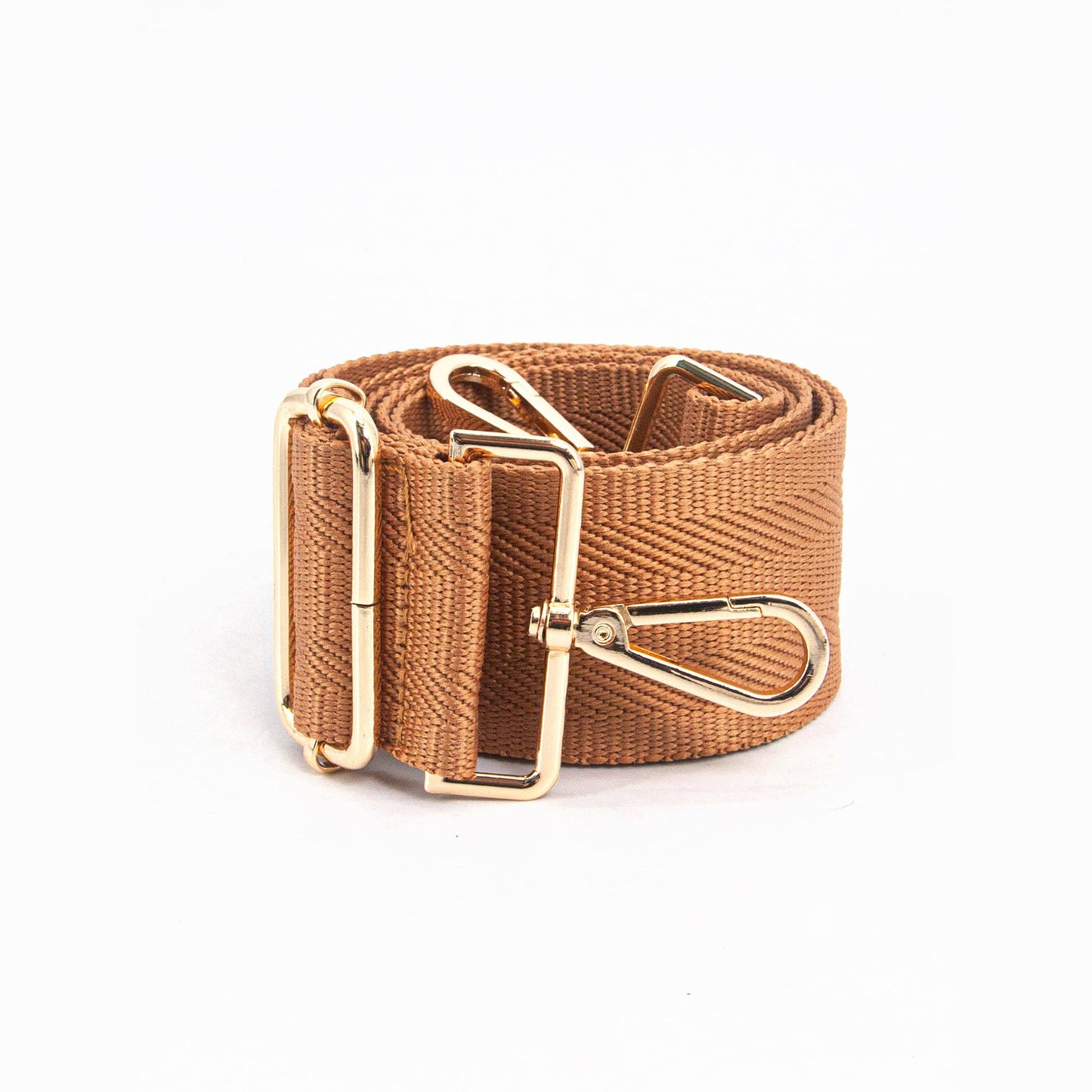 Deborah Woven Bag Strap - Tan