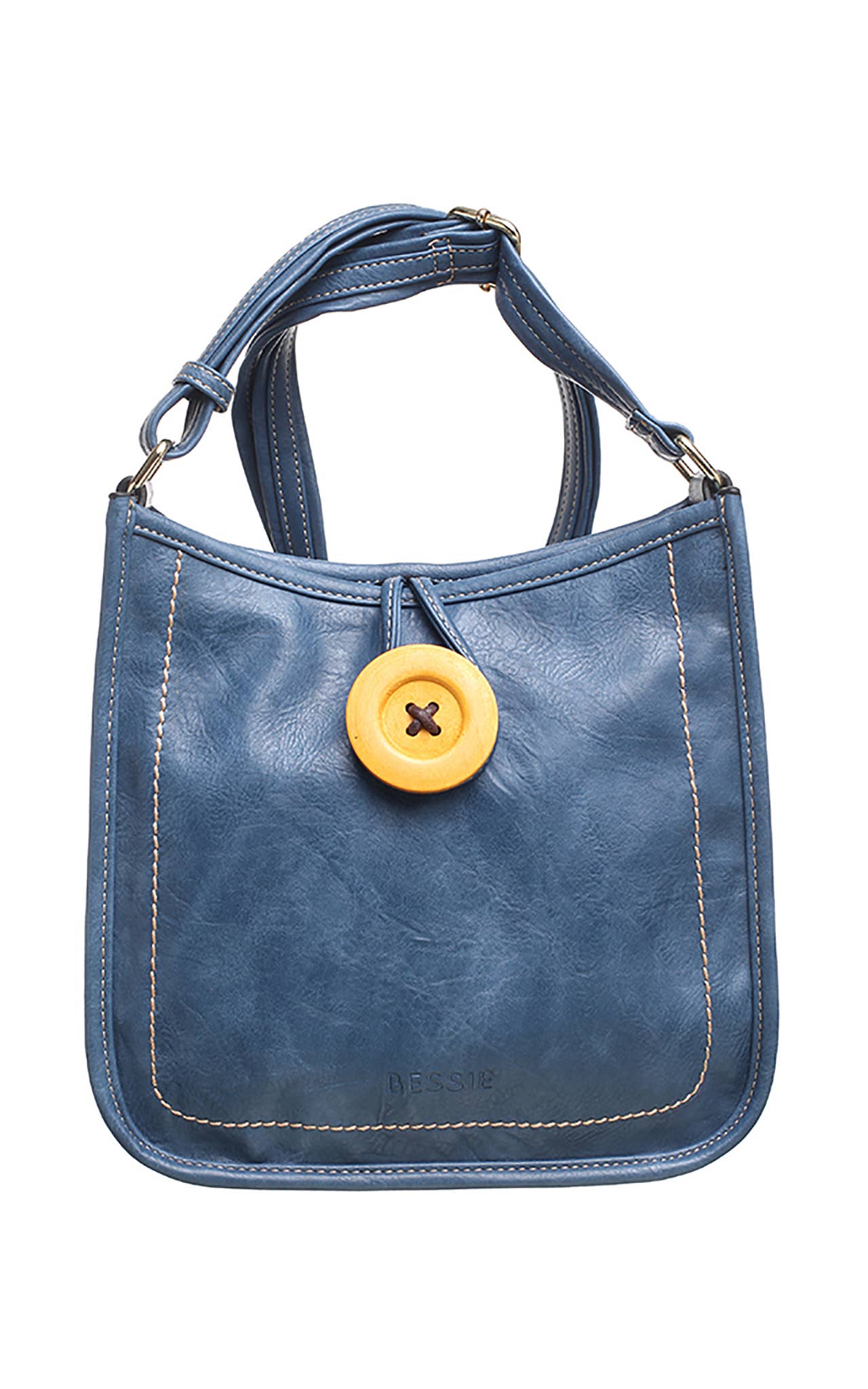 Retro Button Crossbody Bag - Pursenalities_uk