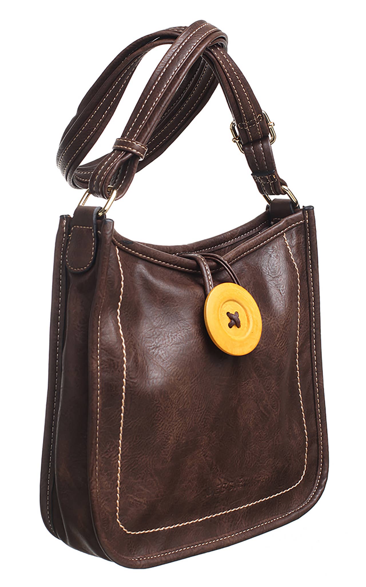 Retro Button Crossbody Bag - Pursenalities_uk