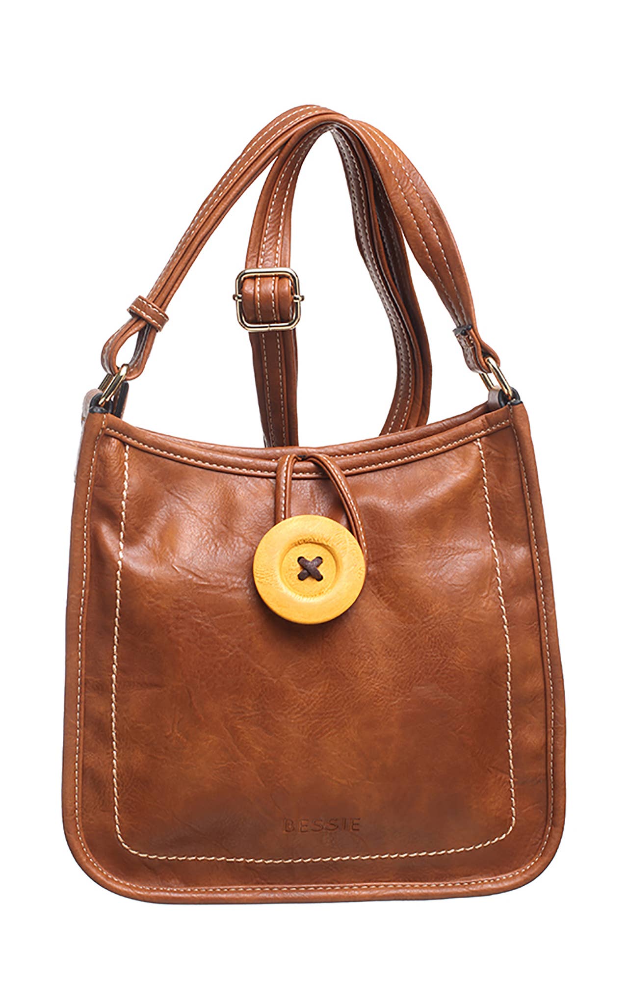 Retro Button Crossbody Bag - Pursenalities_uk