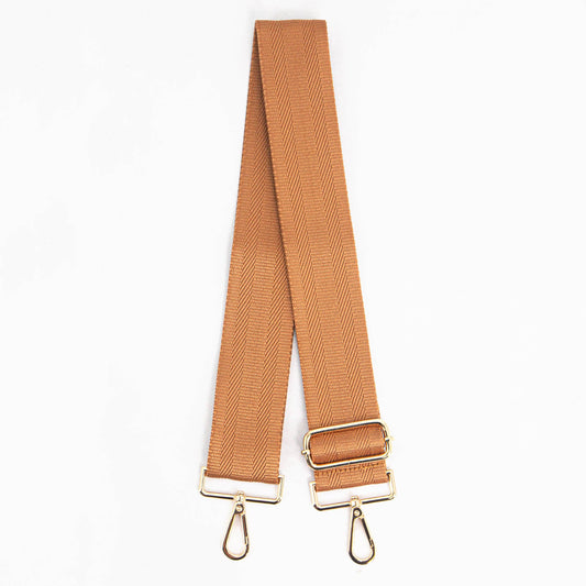 Deborah Woven Bag Strap - Tan