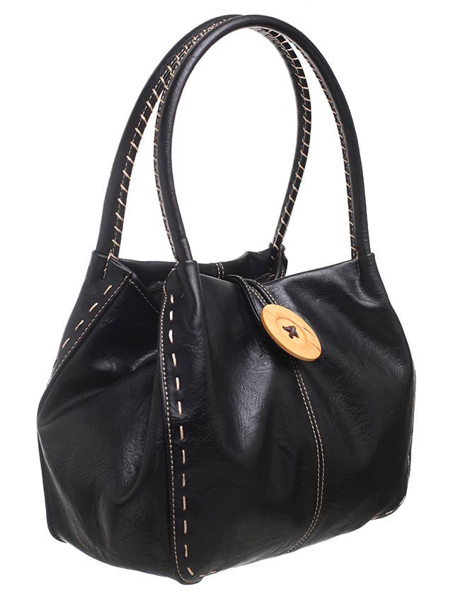 BESSIE CLASSIC BUTTON BAG