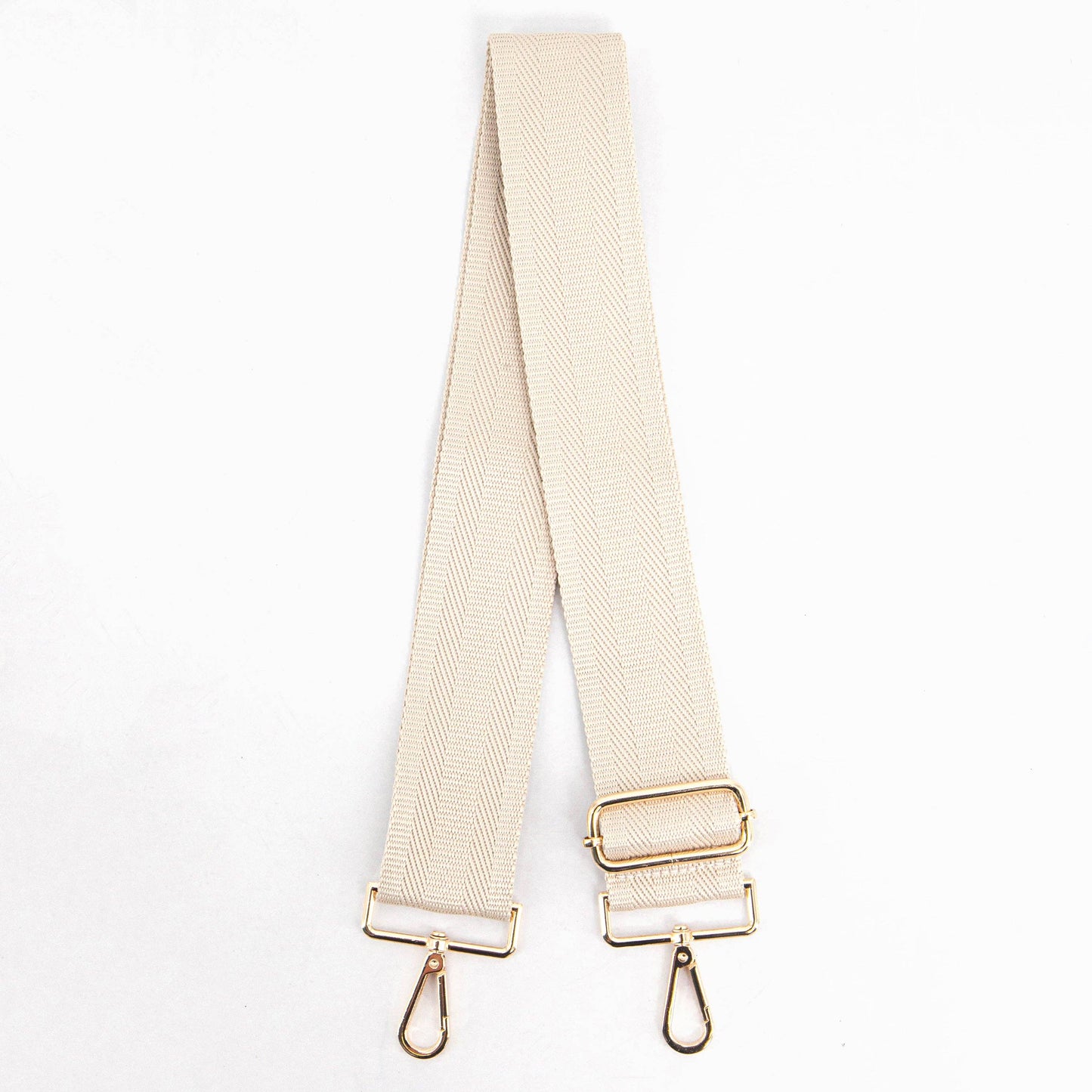 Deborah Woven Bag Strap - Cream