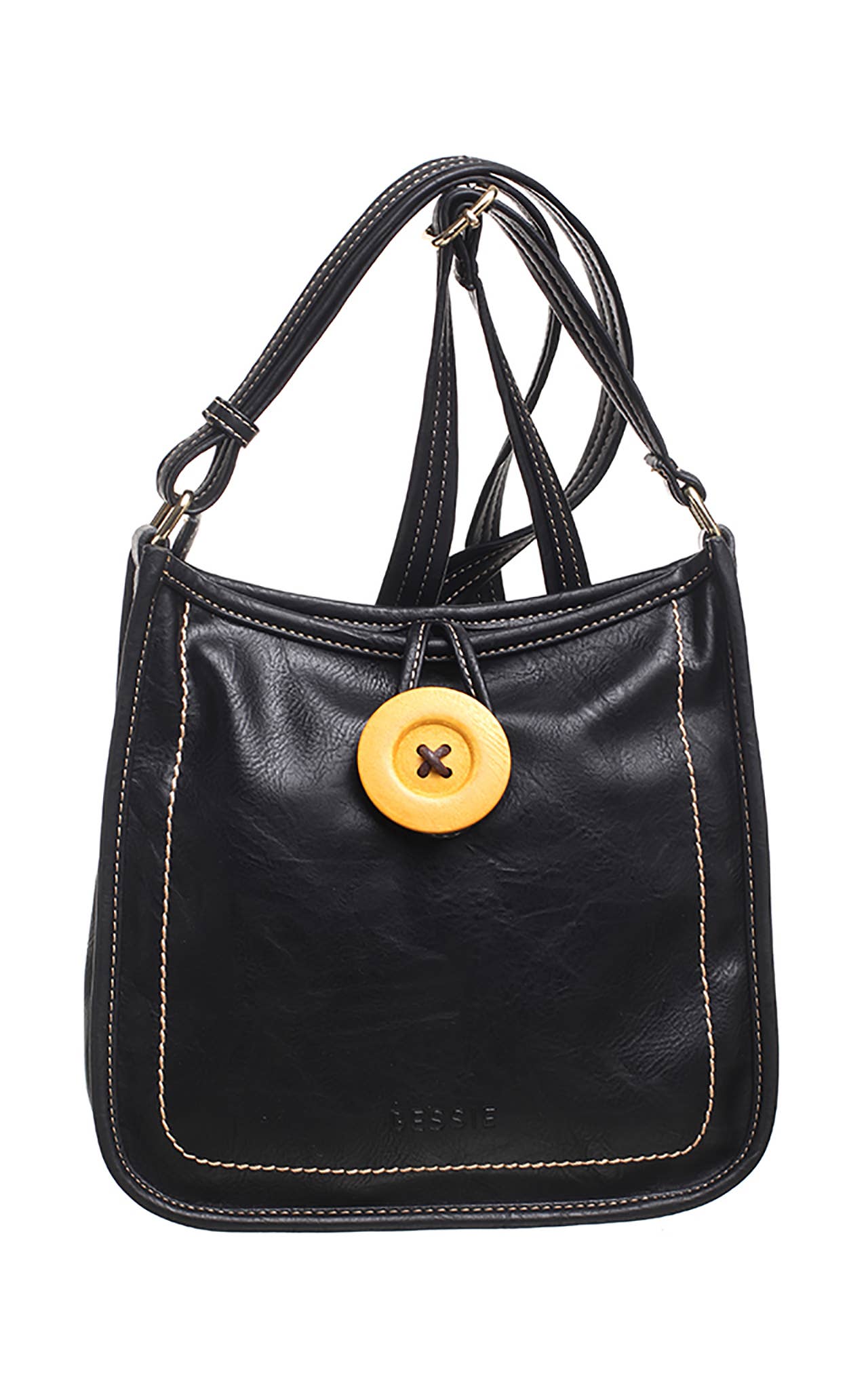 Retro Button Crossbody Bag - Pursenalities_uk