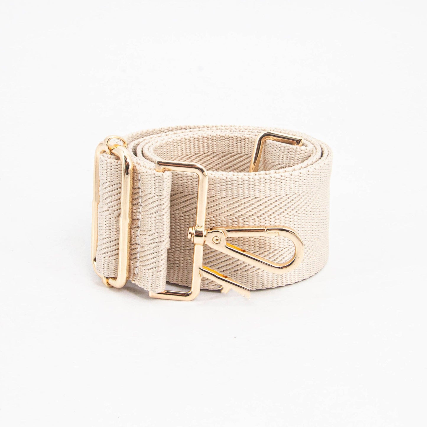 Deborah Woven Bag Strap - Cream