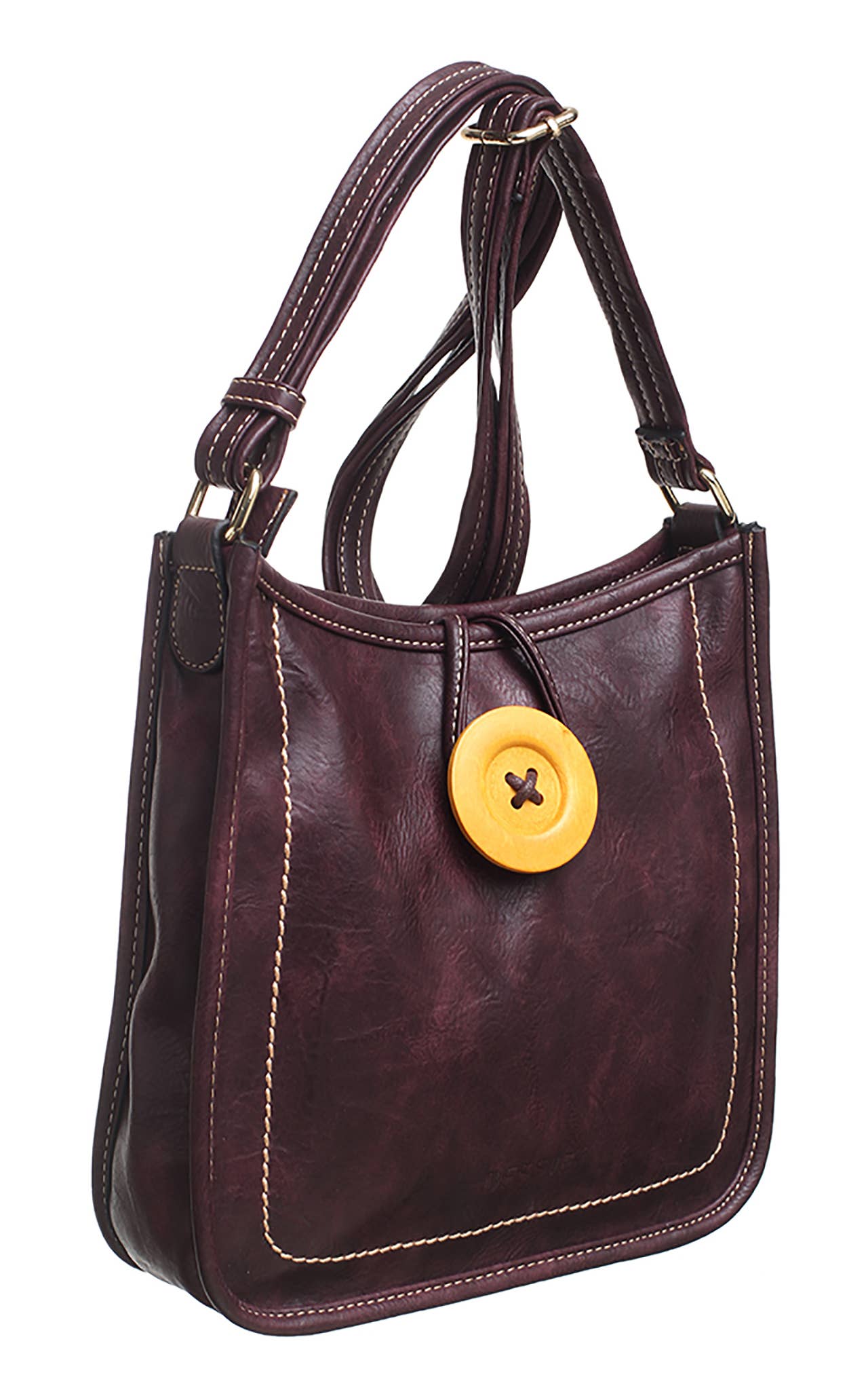 Retro Button Crossbody Bag - Pursenalities_uk