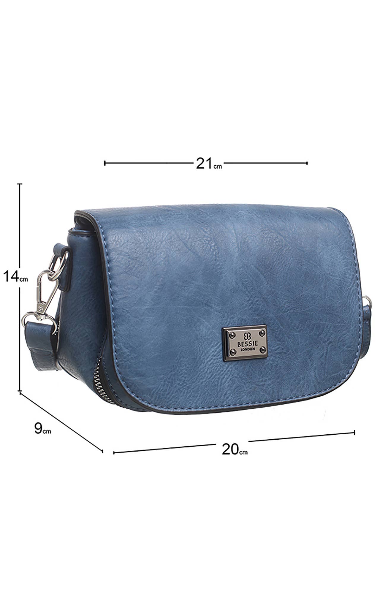 MULTI COMPARTMENT FLAP OVER SADDLE BAG - Pursenalities_uk