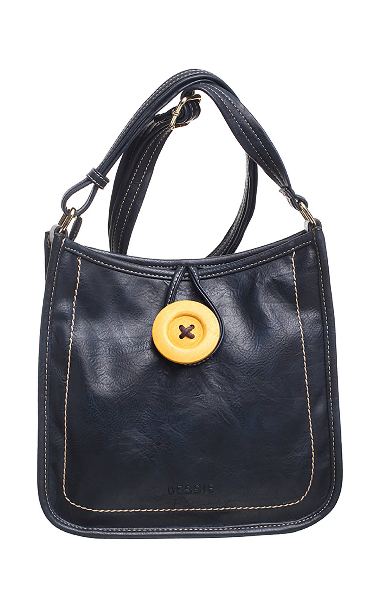 Retro Button Crossbody Bag - Pursenalities_uk